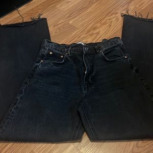 Womens Zara jeans the 90s full length